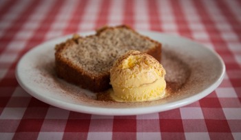 Lake Como traditional restaurant inn Locanda Grifo - Homemade Pie