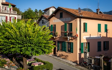 albergo e ristorante tipico sul Lago di Como Locanda Grifo di Campo, Lenno