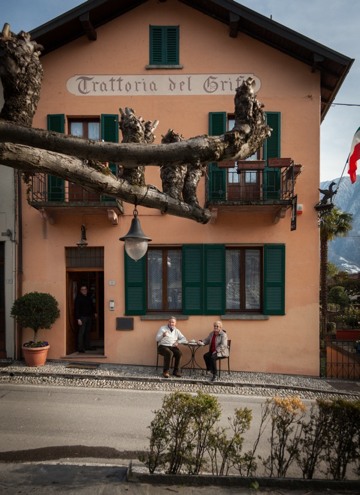 albergo e ristorante tipico sul Lago di Como Locanda Il Grifo di Campo, Lenno